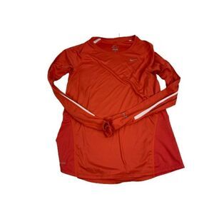 Nike Orange Dri-Fit Top. Sz L
